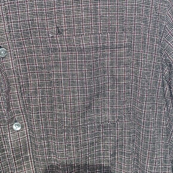 Joe Joseph Abboud Men's Plaid 100% Cotton Long Sleeve Button Up Shirt Size XXL - Picture 5 of 9